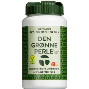Chlorella - Den Grønne Perle, 640 stk (Udløb: 07/2024)